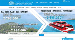 Desktop Screenshot of dulichvanhoaviet.com.vn